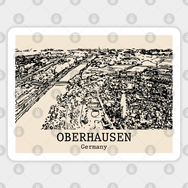 Oberhausen - Germany Magnet by Lakeric
